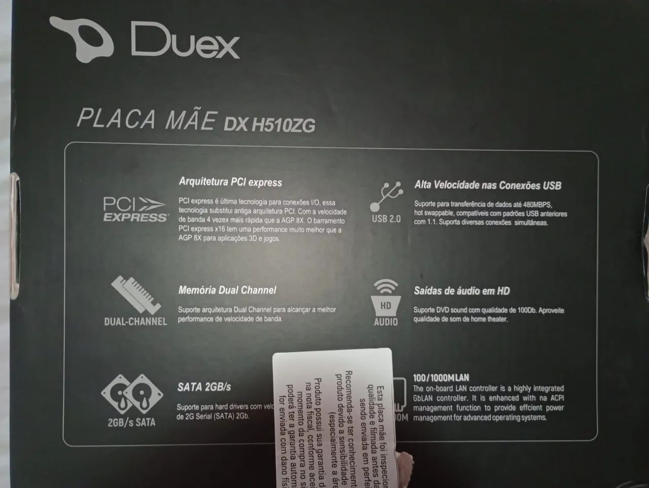 Placa Mãe Duex lga 1200 - Foto 5