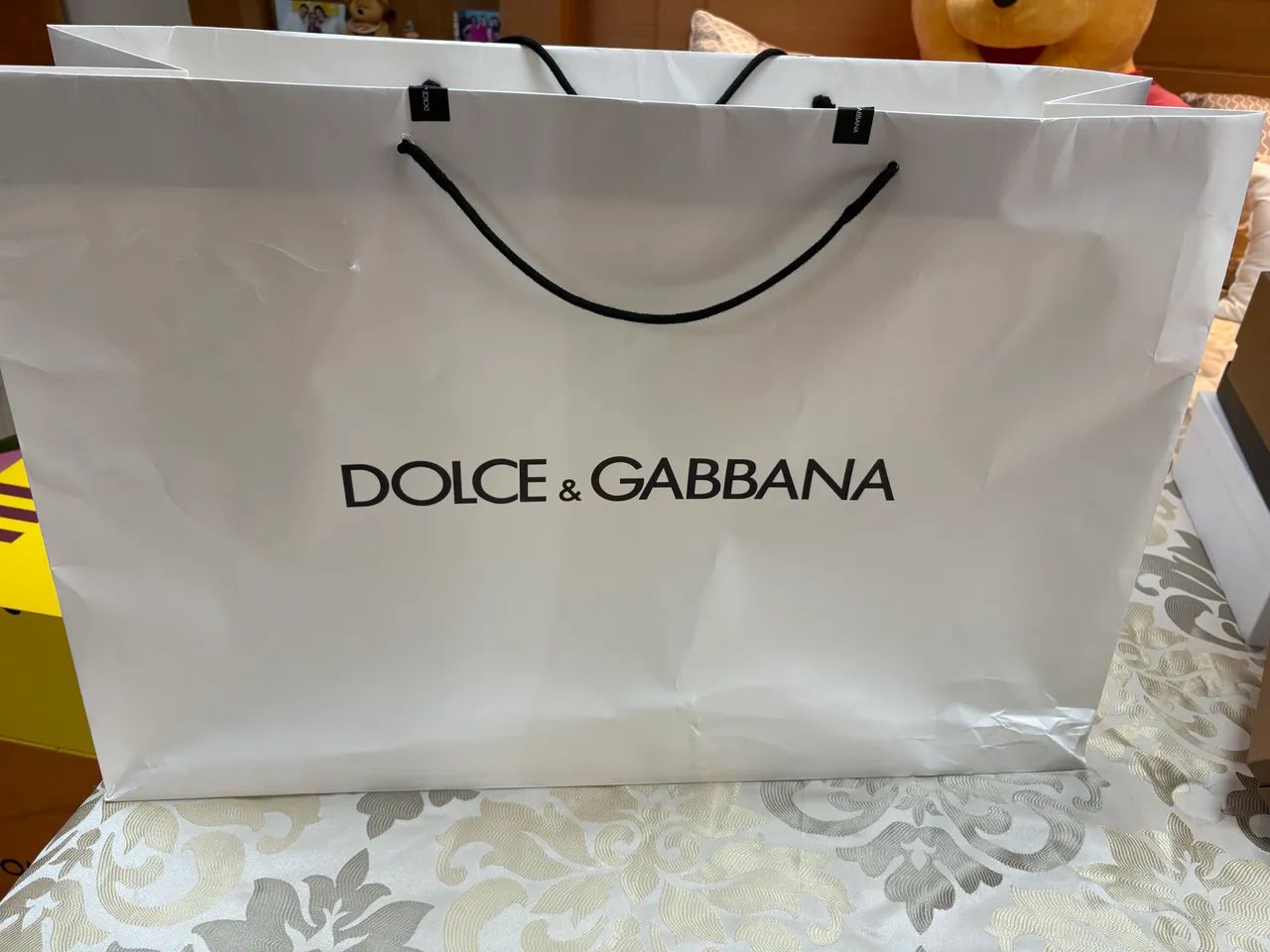 Sacola Dolce Gabanna enorme - 75x50cm - Foto 3