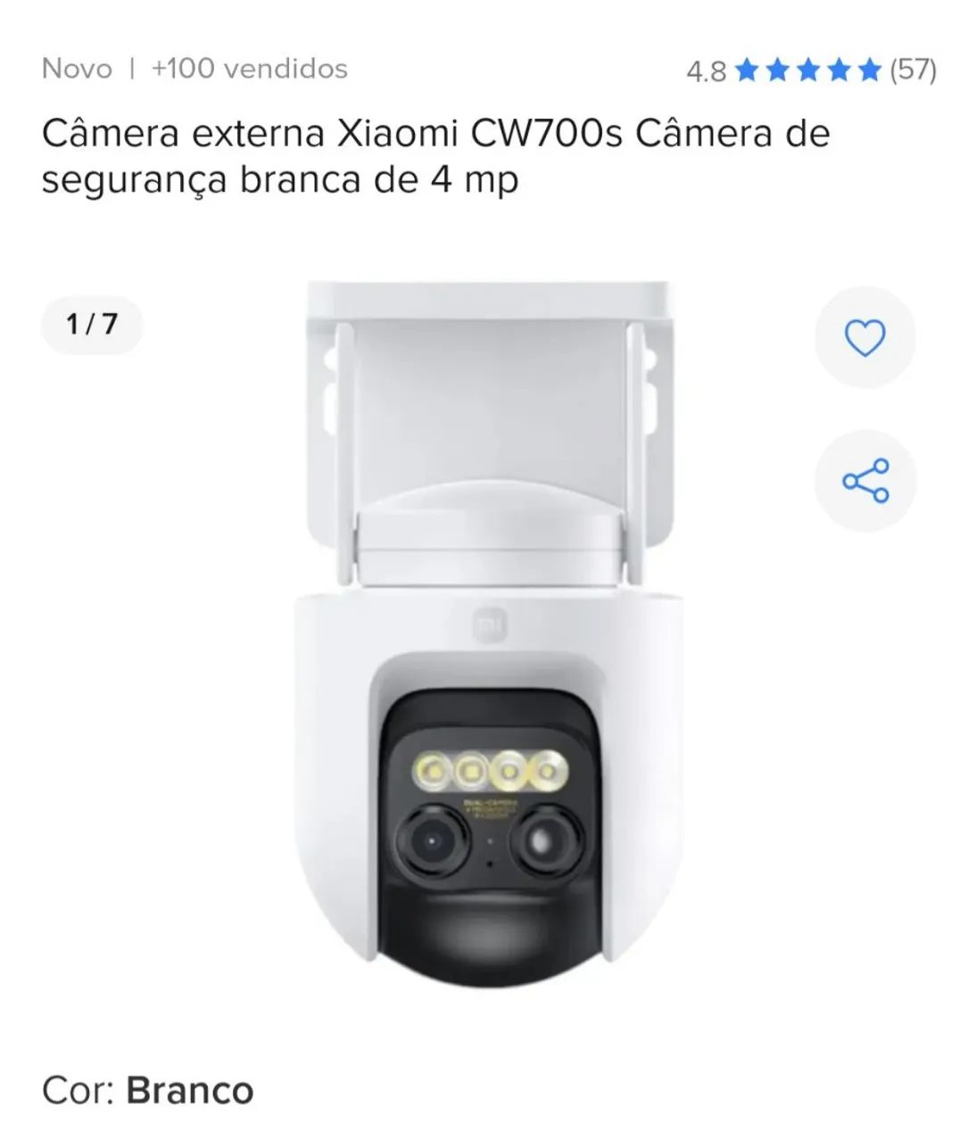 Câmara Xiaomi Cw700S - Foto 3