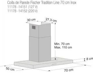 Coifa de Parede Inox Nova na Caixa - Foto 3