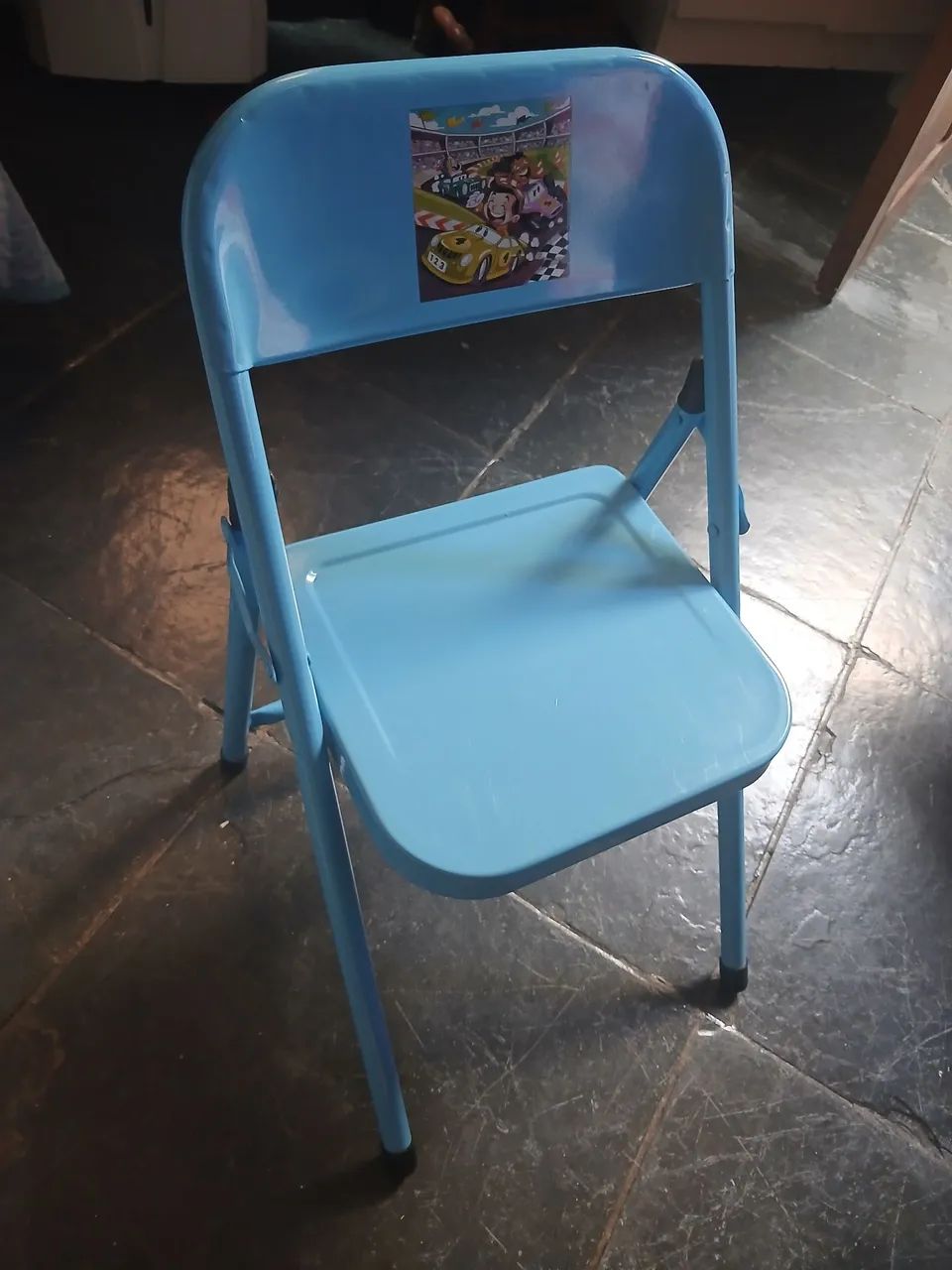 Mesa e.cadeira infantil Azul - Foto 3