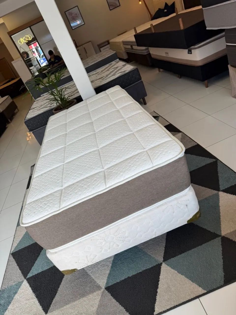 Cama de Solteiro 2 x 1 MAXFLEX TOP - Entrego! 