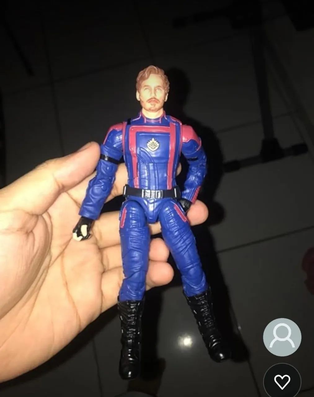 Senhor das Estrelas Star-Lord Guardiões da Galáxia Vol 3 Marvel legends - Foto 3