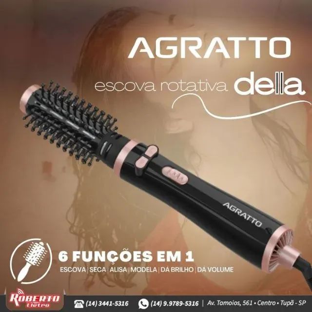 Escova rotativa Agratto - Somos LOJA - Foto 4