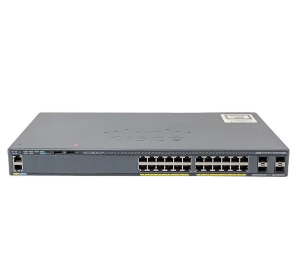 Switch Cisco Catalyst 2960X 24 Portas Gigabit PoE+ 370W