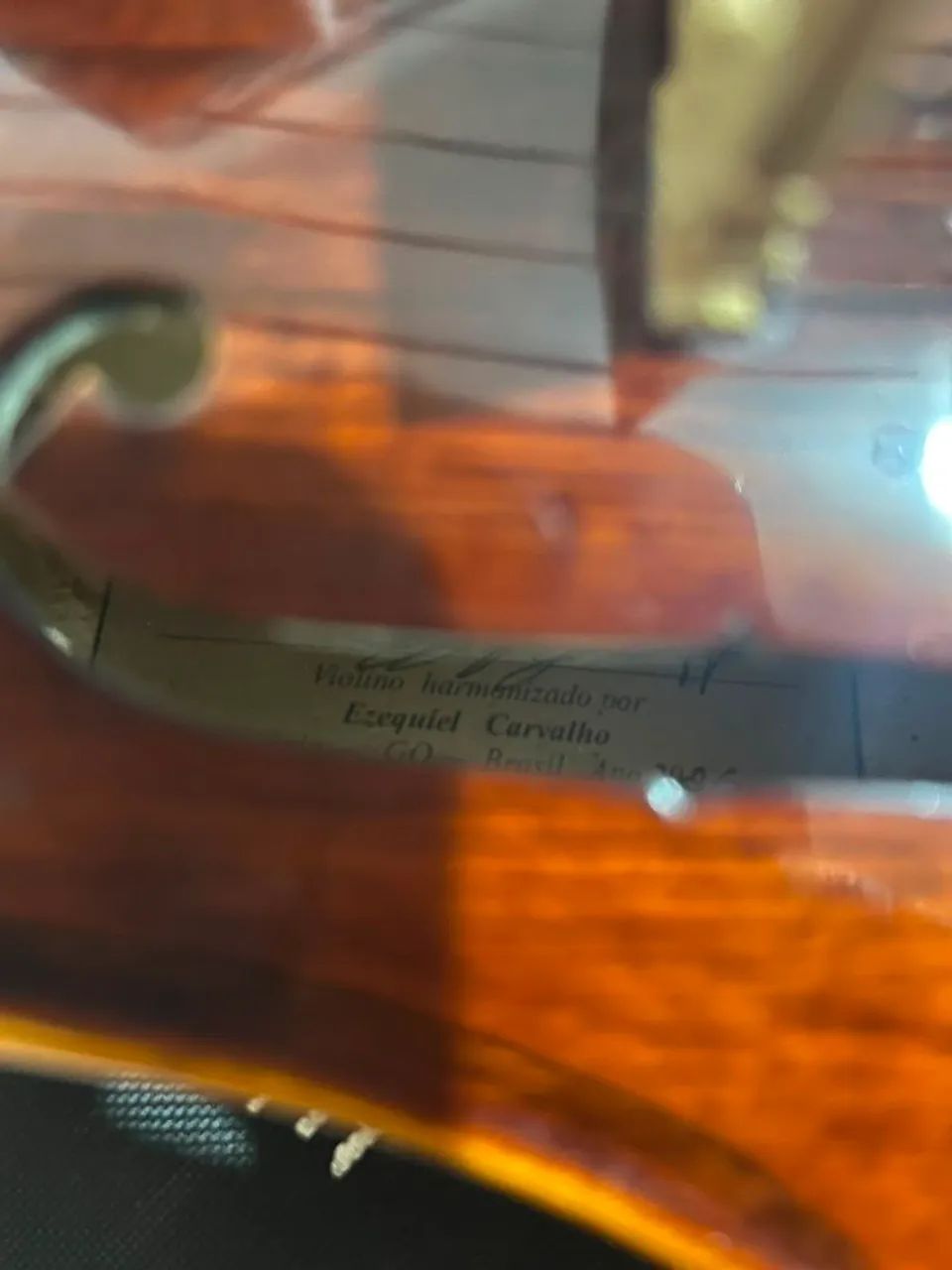 Violino Eagle VK544 harmonizado e extremamente novo - Foto 5