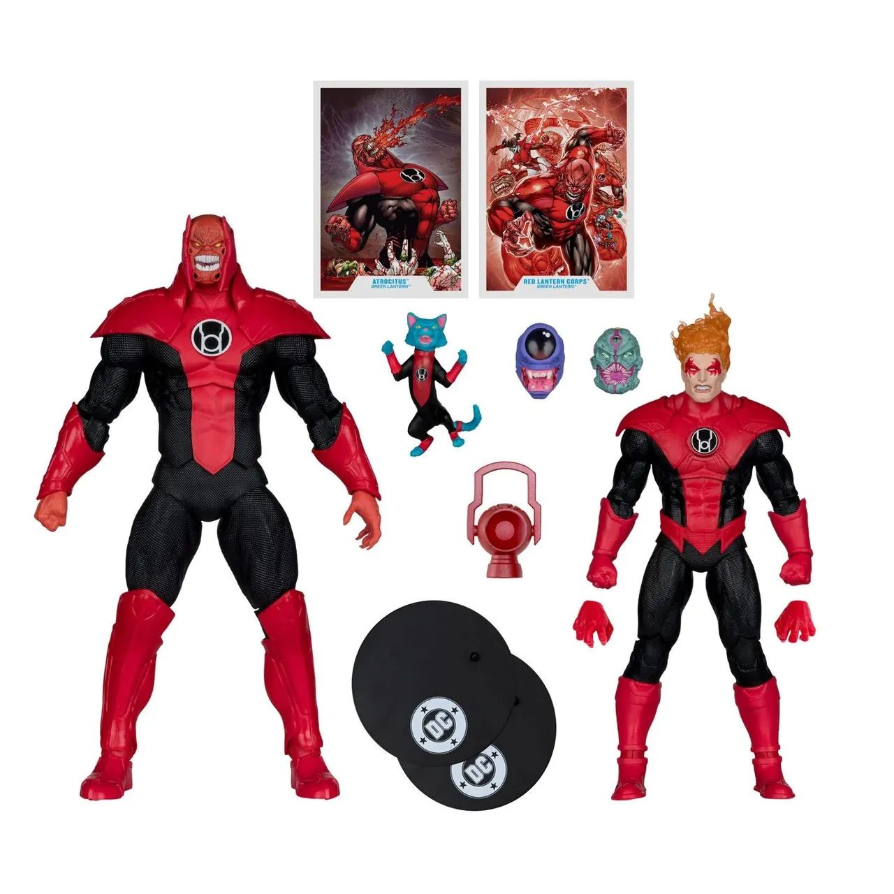 Green Lantern DC Multiverse Atrocitus & Red Lantern Corps Action Figure Two-Pack Mcfarlane - Foto 5