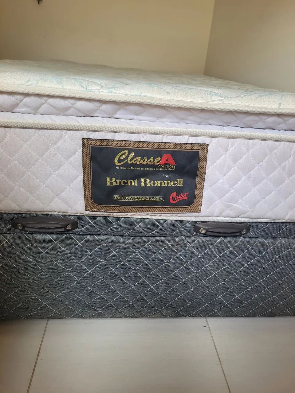 Cama Box/ Baú Solteirão/Viúva + Colchão  1,20X2,00 - Foto 2