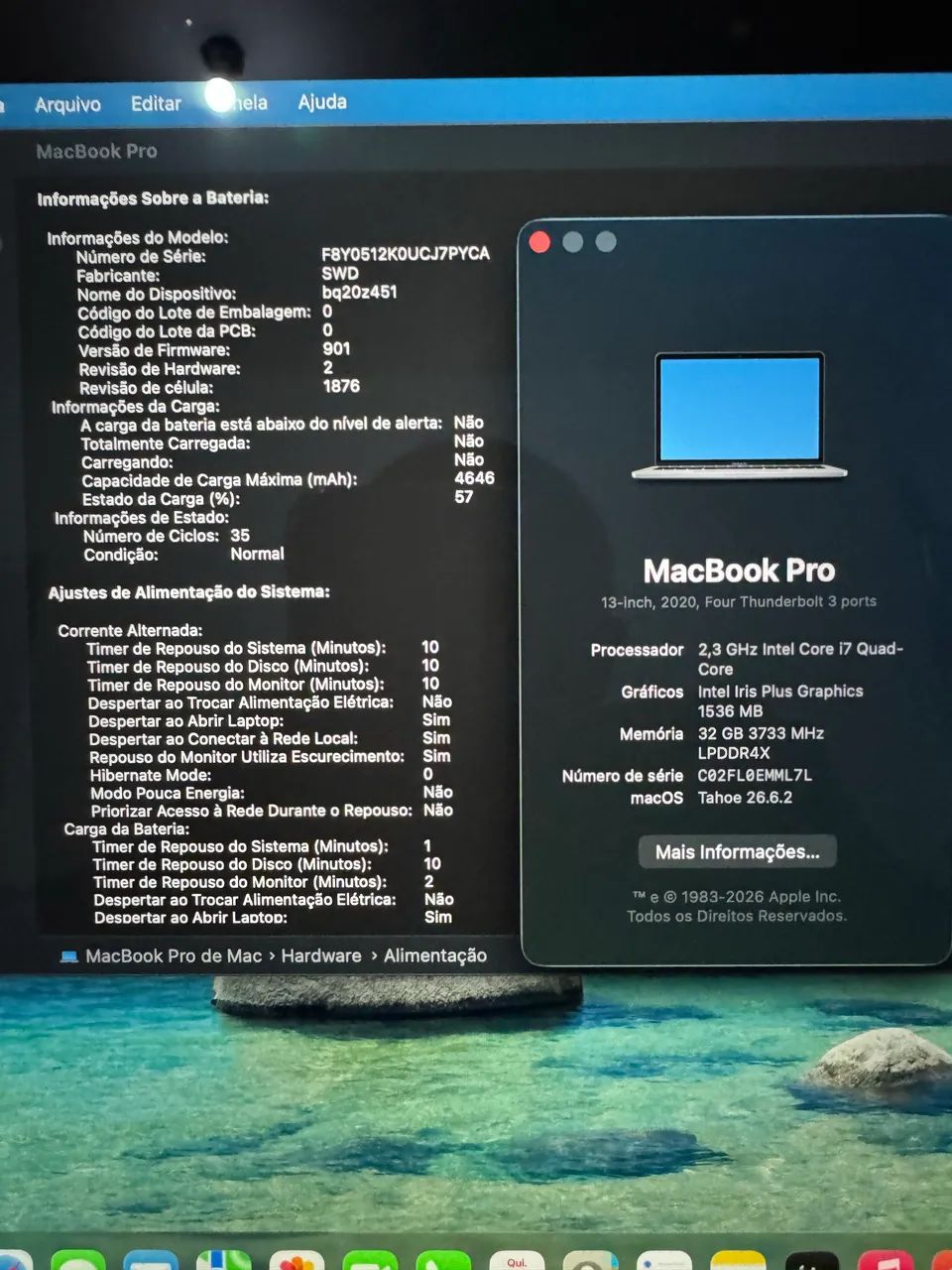 MacBook Pro 2020 i7 32/512 - Notebooks - Maracanã, Montes Claros