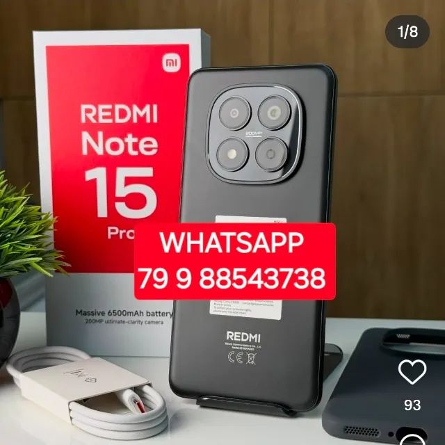XIAOMI NOTE 15 PRO 256GB EM PERFEITO ESTADO 