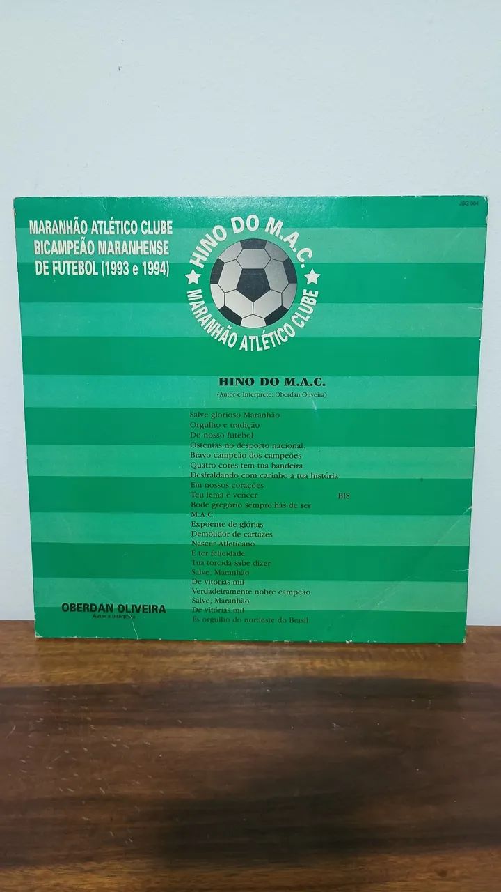 Disco de vinil Maranhão Atlético Clube  - Foto 2