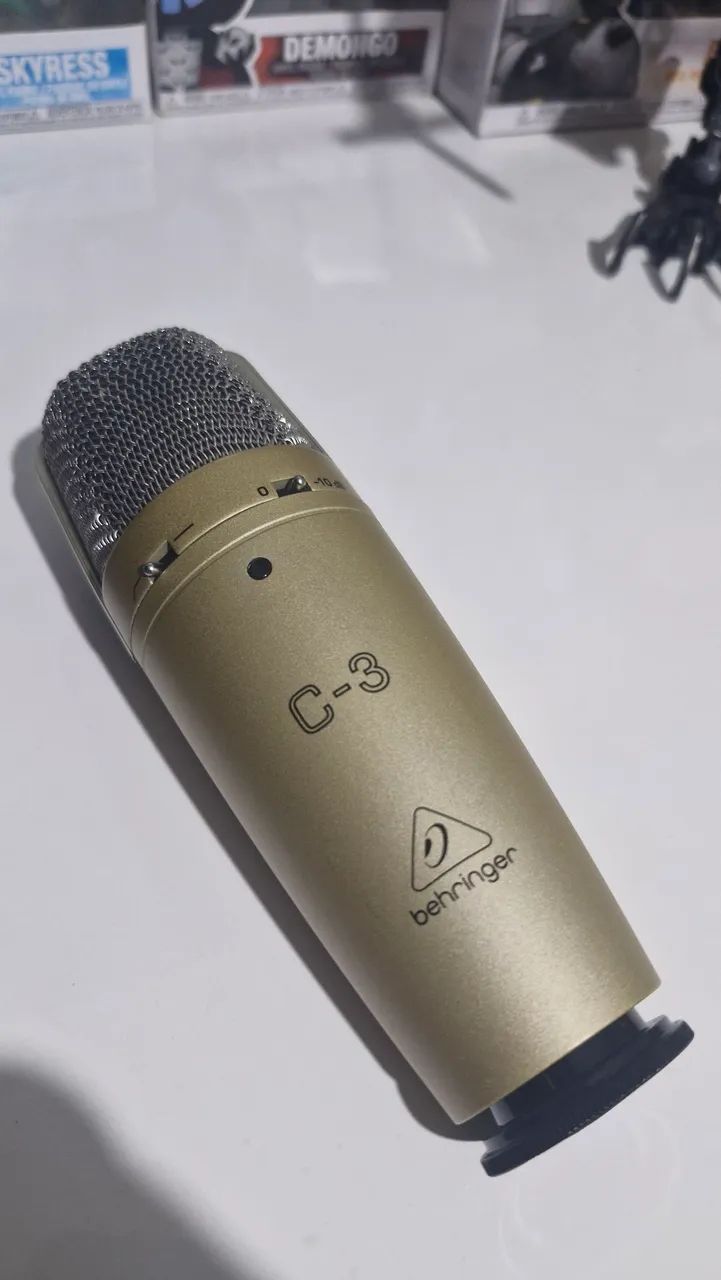 Microfone condensador Behringer C-3 - Foto 5