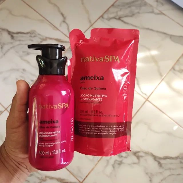 Combo NativaSPA Ameixa Hidratante 400ml + Refil 350ml - Foto 3