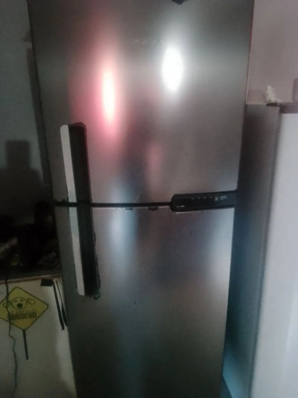 Geladeira Brastemp Frost Free inox 