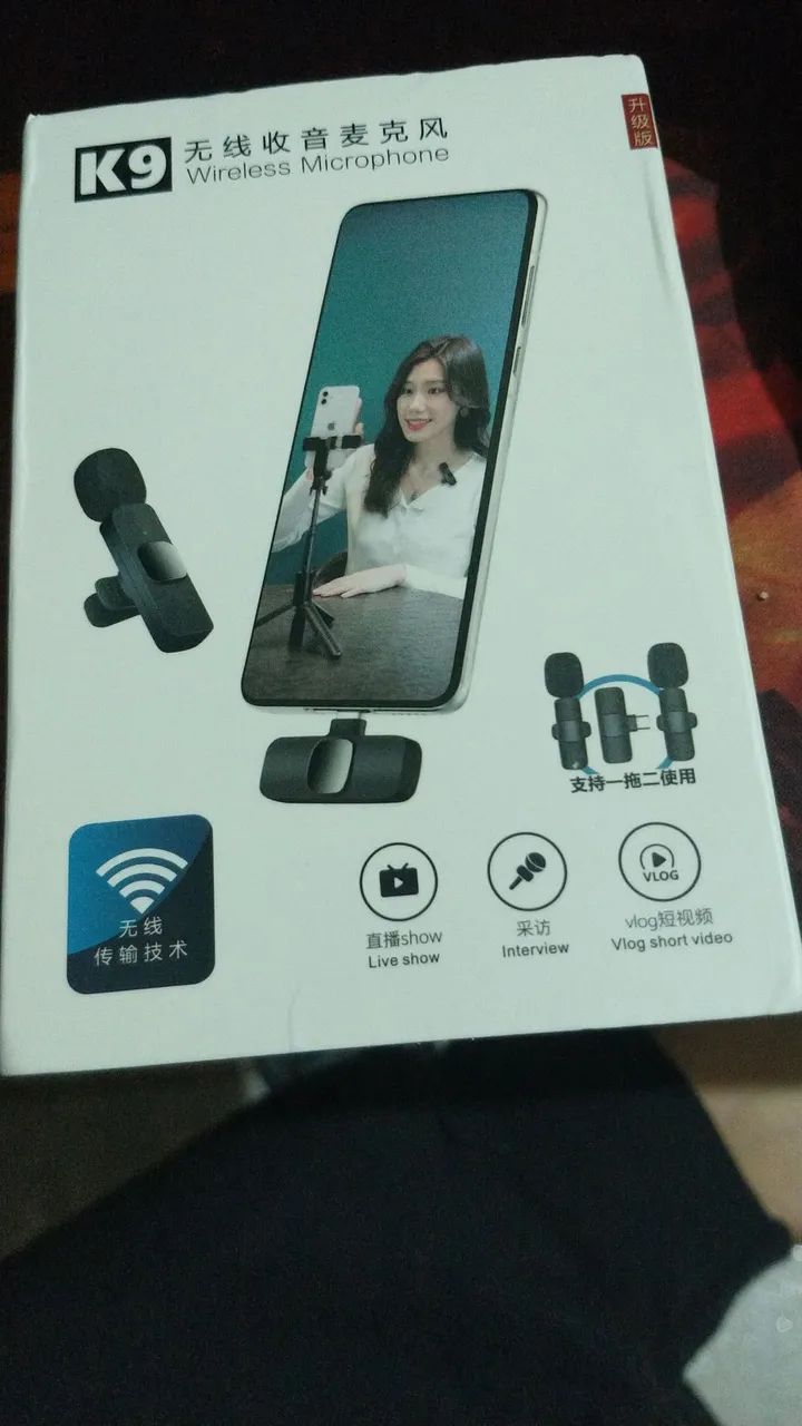 Microfone Lapela 