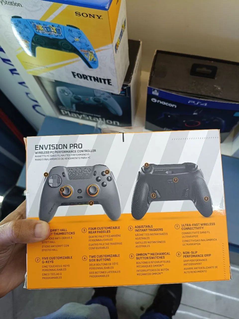 Controle Envision Pro Pc gaming  - Foto 4