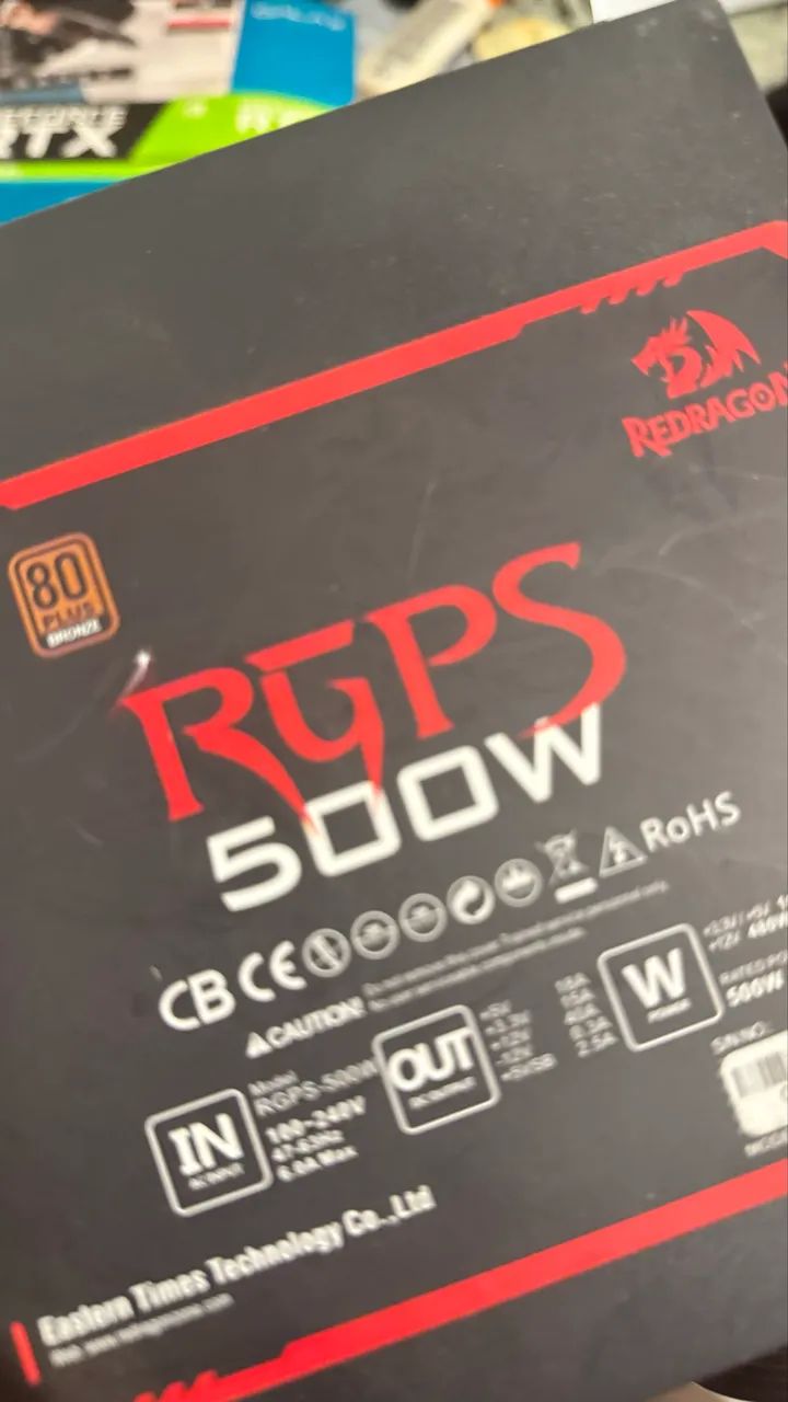 VENDO FONTE 500W