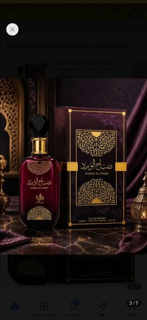 perfume arabe, original lacrado 