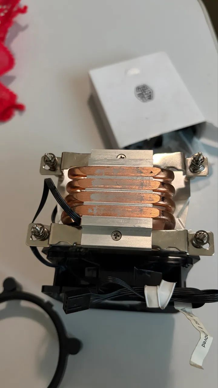 Cooler Master Hyper H410R RGB 4 Heatpipes com Caixa - Foto 4