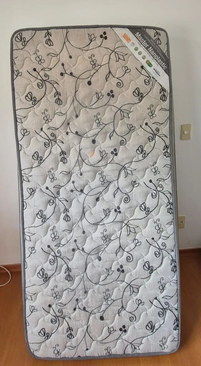 Colchão de Molas Ortobom Solteiro Master Nanolastic