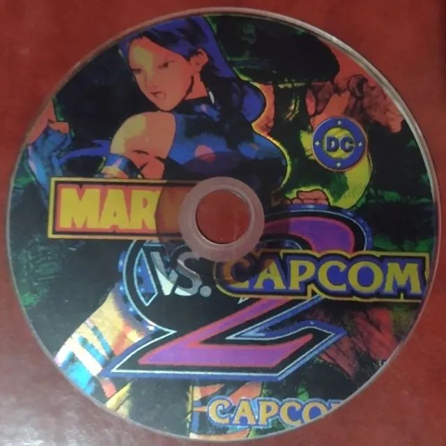 Cd do Jogo Marvel Vs. Capcom 2 - Com um elenco de 57 personagens