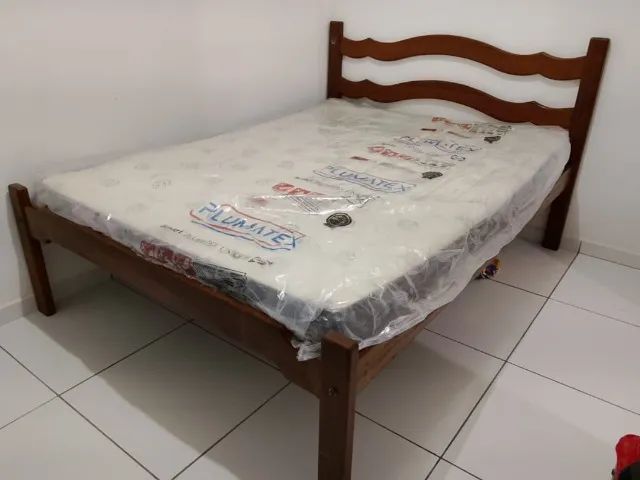 Cama casal madeira - Foto 3