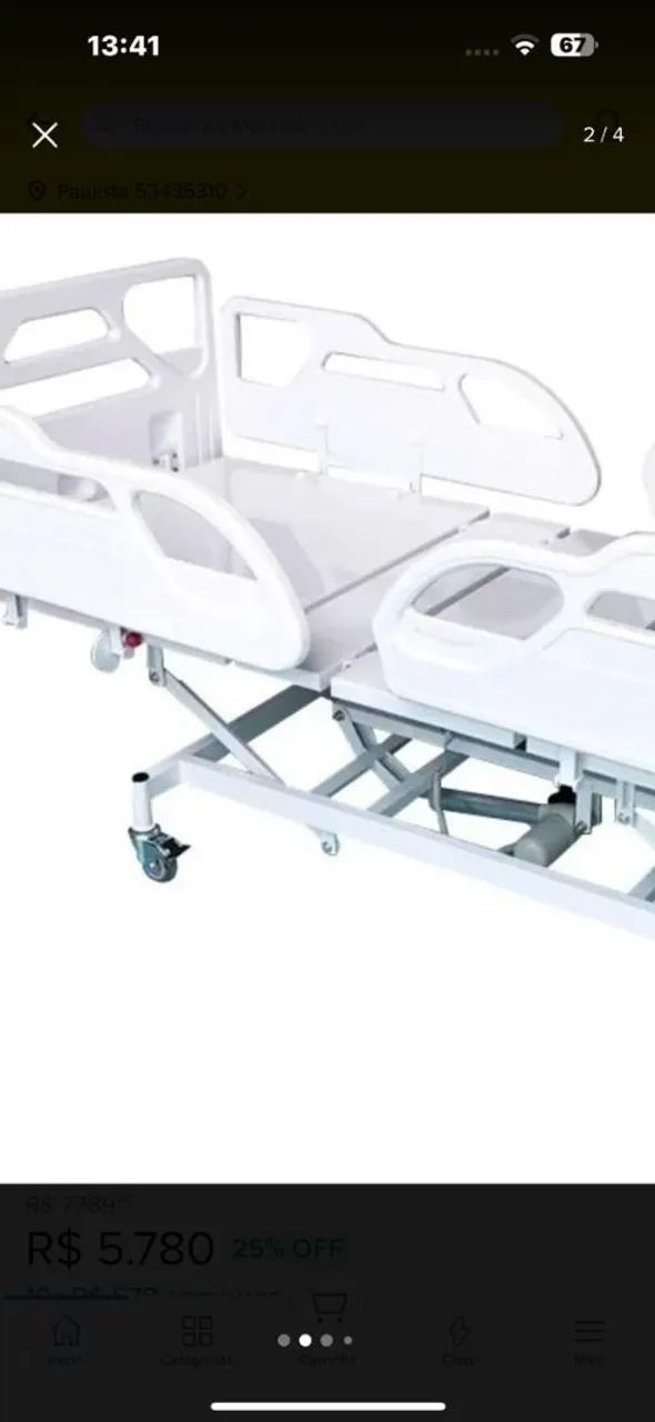 Cama hospitalar  - Foto 2