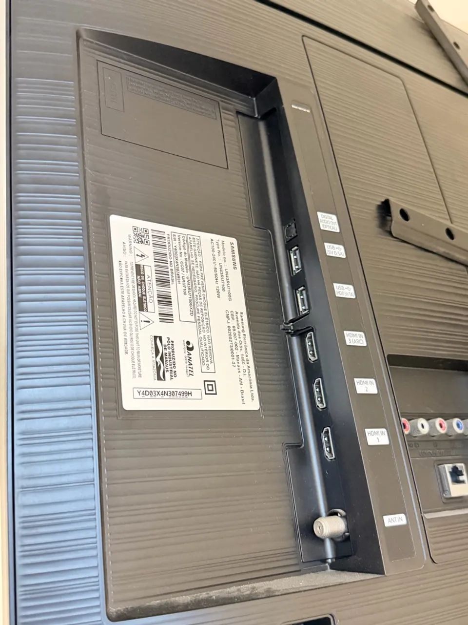 Smart TV Samsung 43? 4K - Perfeito estado - Foto 4