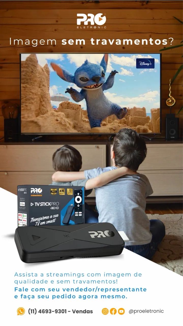 Tv Stick Pro 4k HD Proeletronic - Foto 4