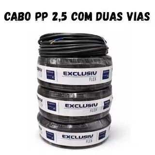 Cabo PP 2x2,5 mm 50mts