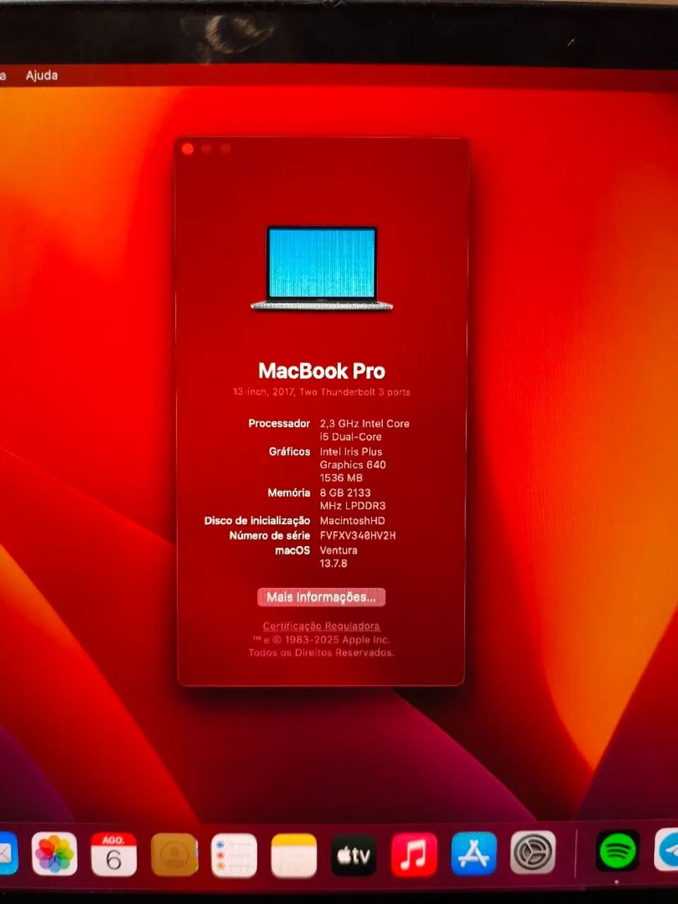 Macbook Pro 2017 128gb - Foto 2