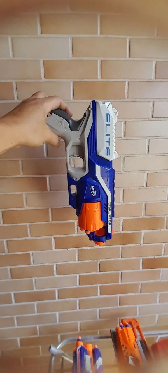 Nerf disruptor elite com 6 munições  - Foto 2