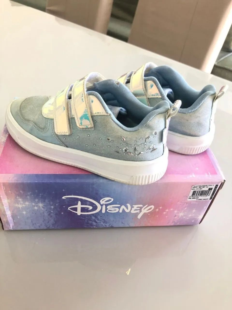 tênis pampili disney frozen com luzes - Foto 3