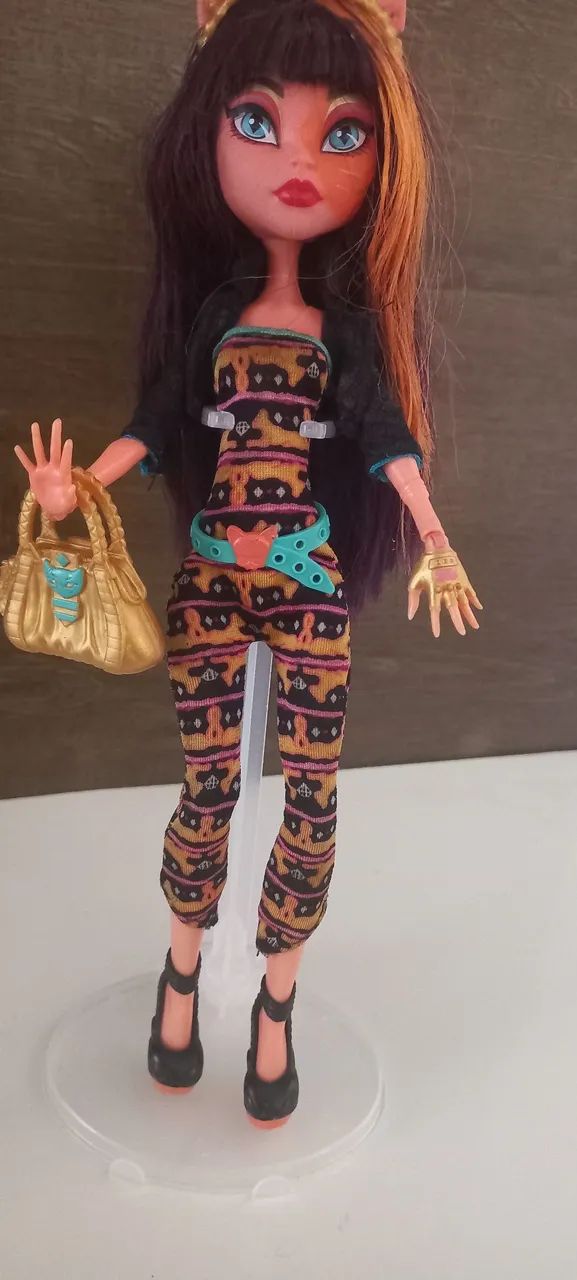Boneca monster high Cleolei Freaky - Foto 5