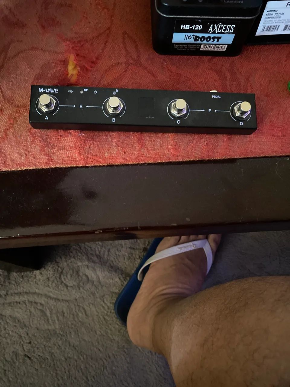 M-Vave Pedal Controlador de Efeitos  - Foto 2
