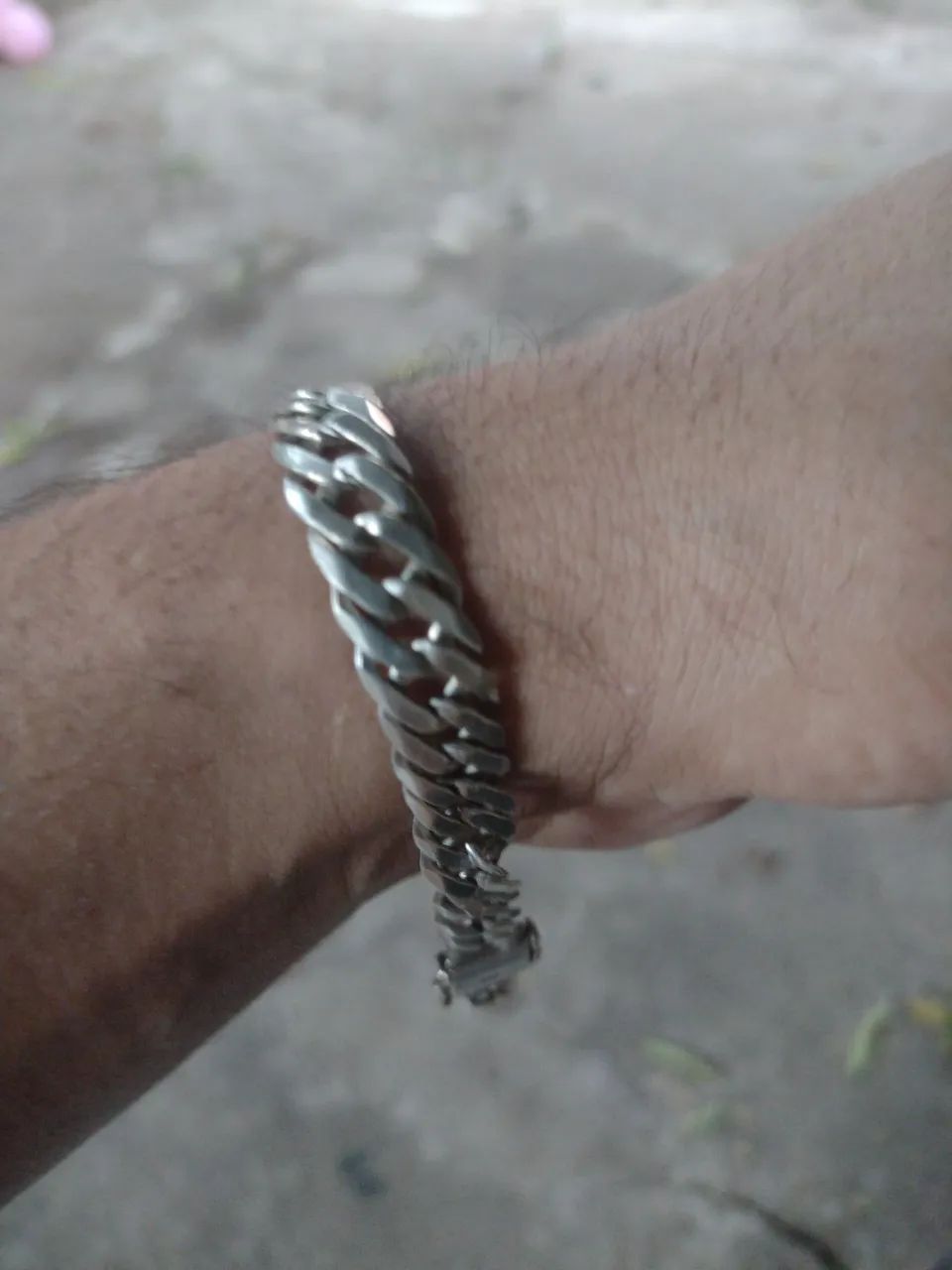 Pulseira de prata  - Foto 4