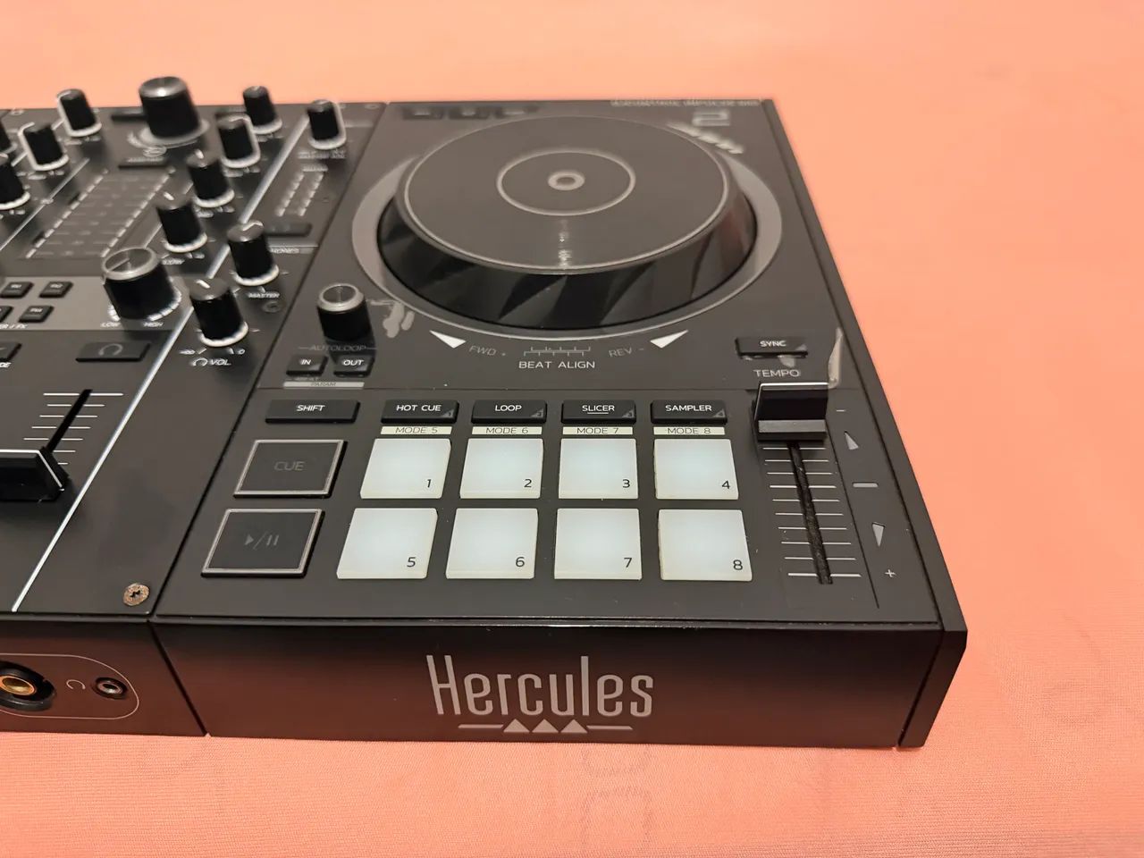 CONTROLADORA DJ HÉRCULES INPULSE 500 + CASE + CAIXA + MANUAL - Foto 4