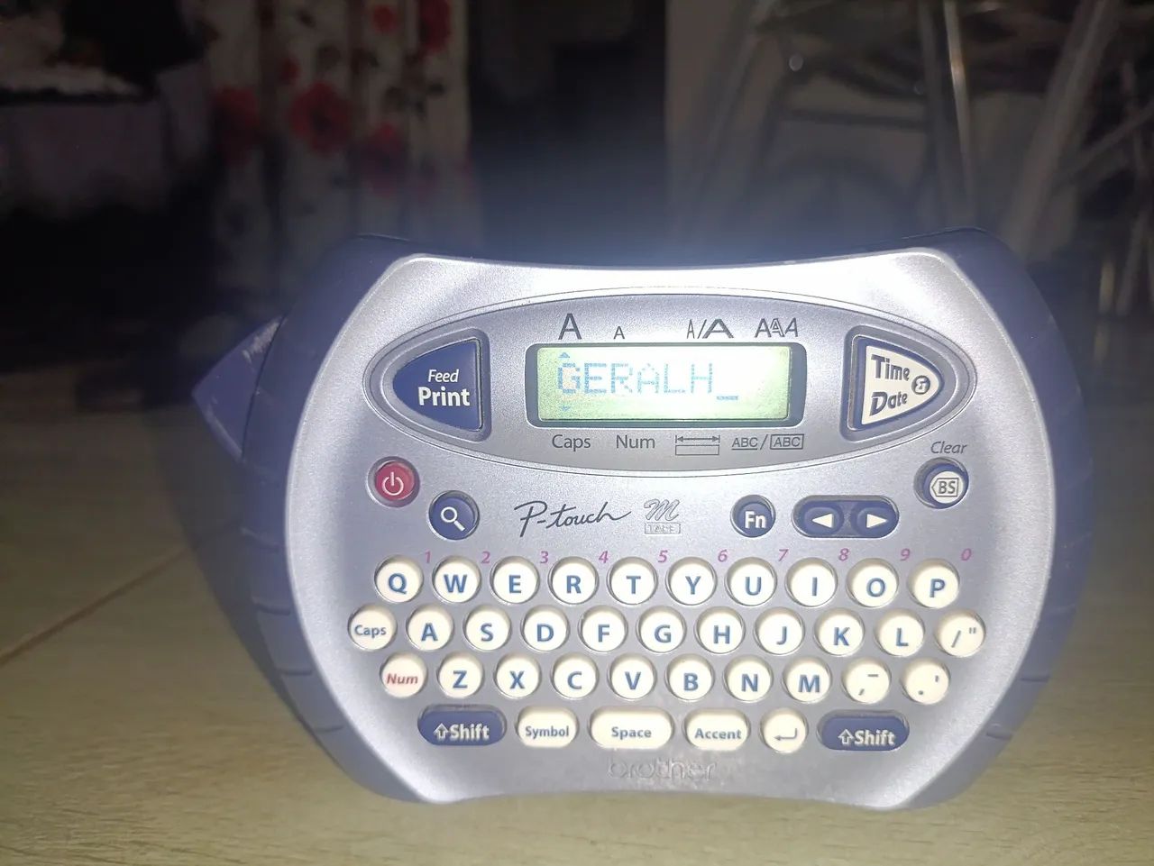 Rotulador Eletrônico Brother P-Touch- Funciona Perfeitamente 