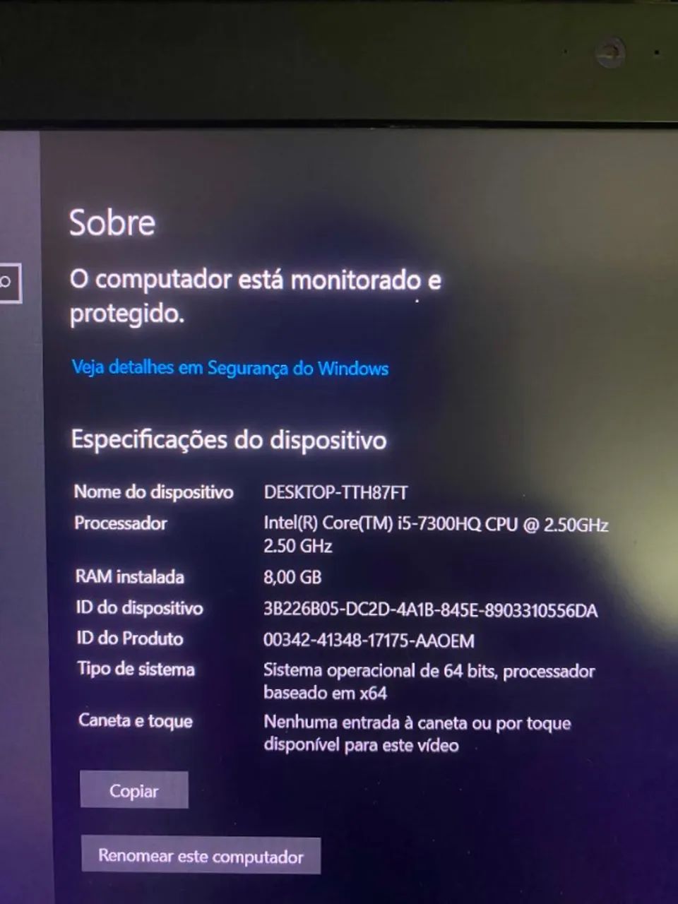 Samsung Odyssey Gamer i5-7300HQ GTX 1050 4GB 8GB RAM | HD 500GB - Foto 5