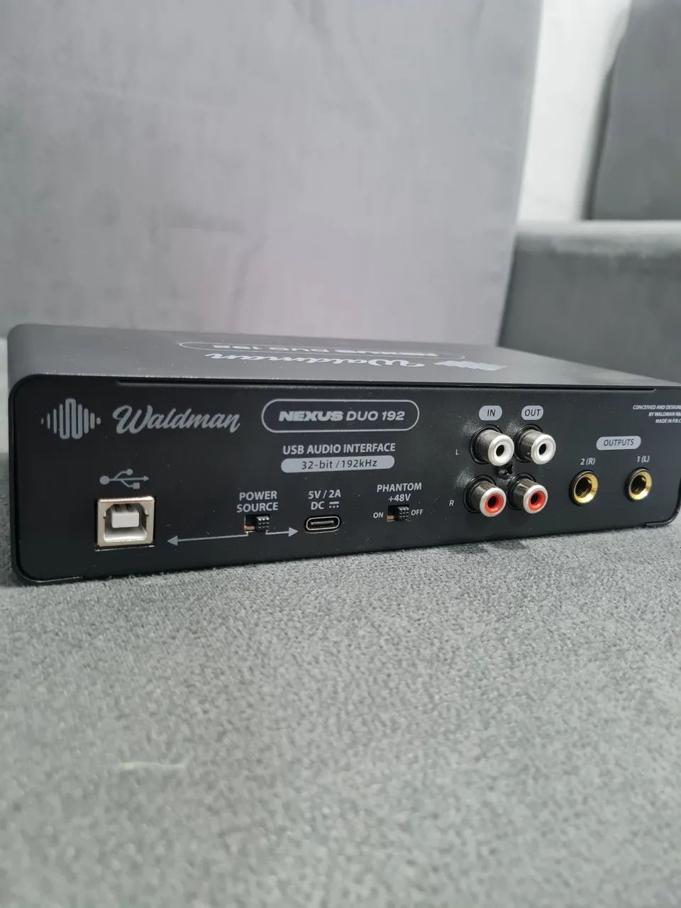 interface de áudio e mesa de som Waldman Nexus Duo 192 - Foto 2