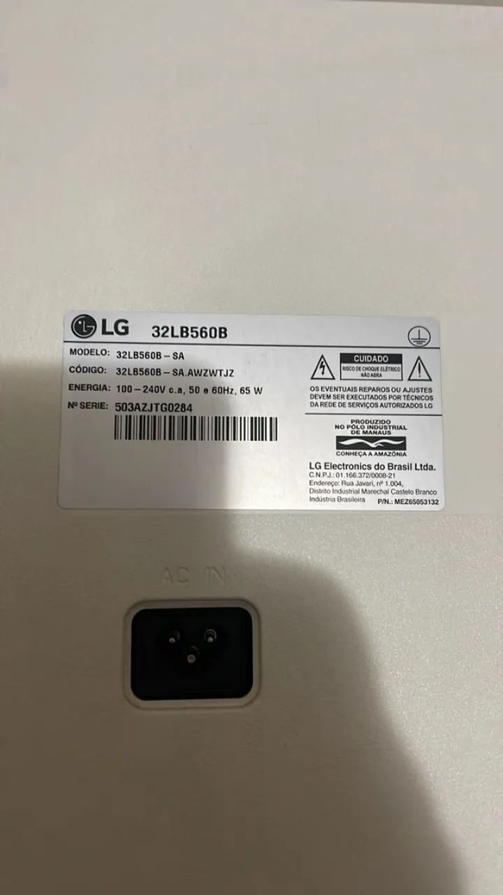 TV LG Led 32" - Foto 2