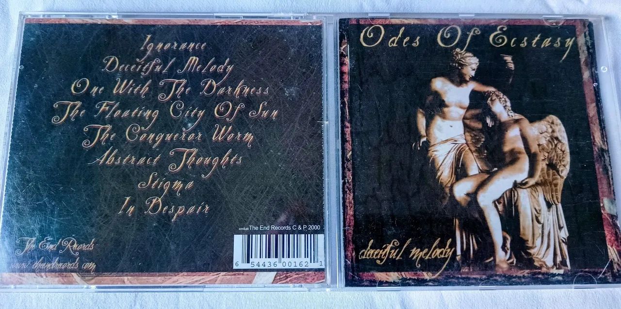 CD Odes Of Ecstasy - Deceiful Melody - Foto 3