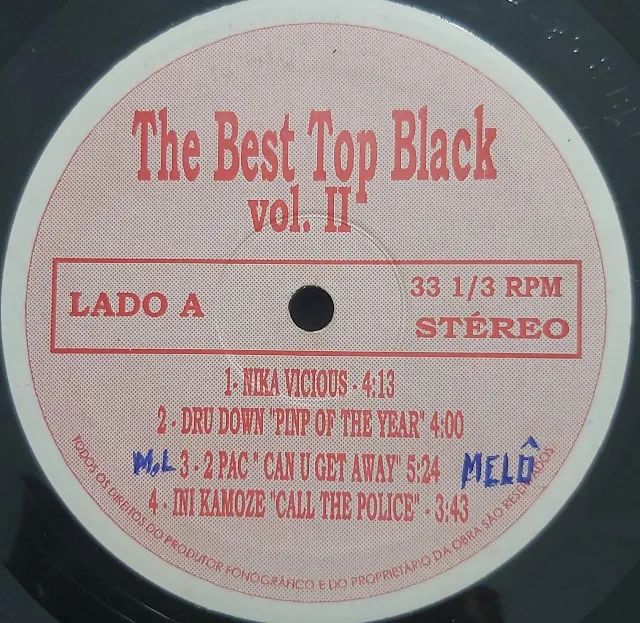 Disco de Vinil LP The Best Top Black II - Foto 3