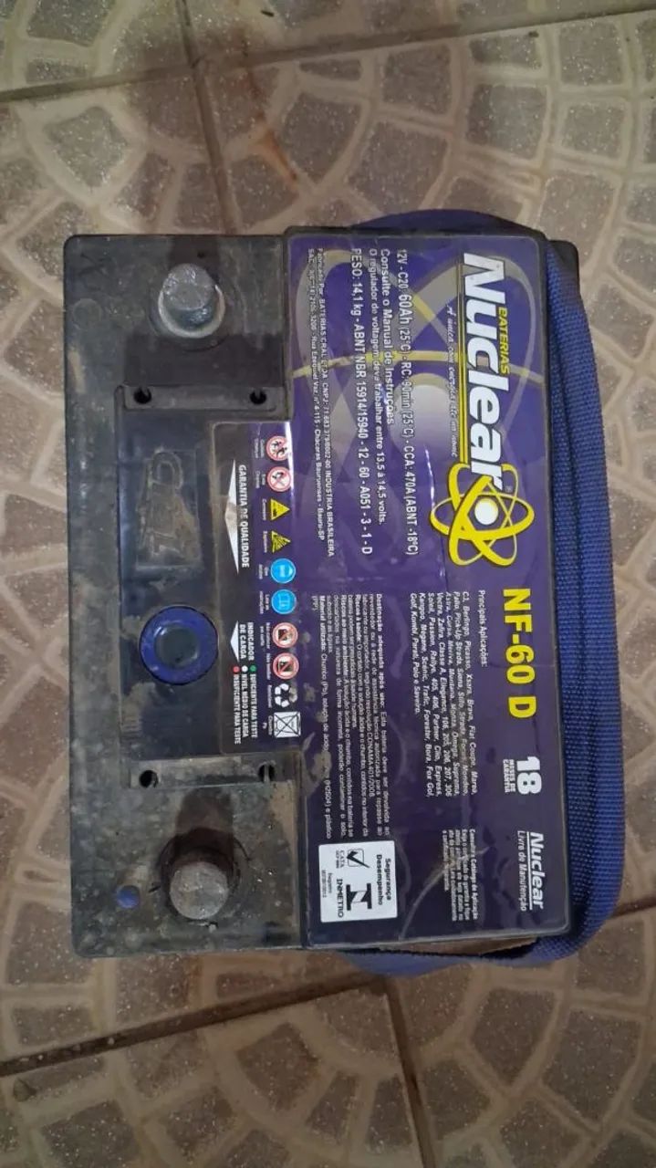 Bateria semi nova 