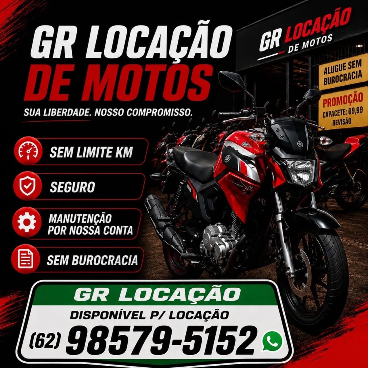 Aluguel de motos