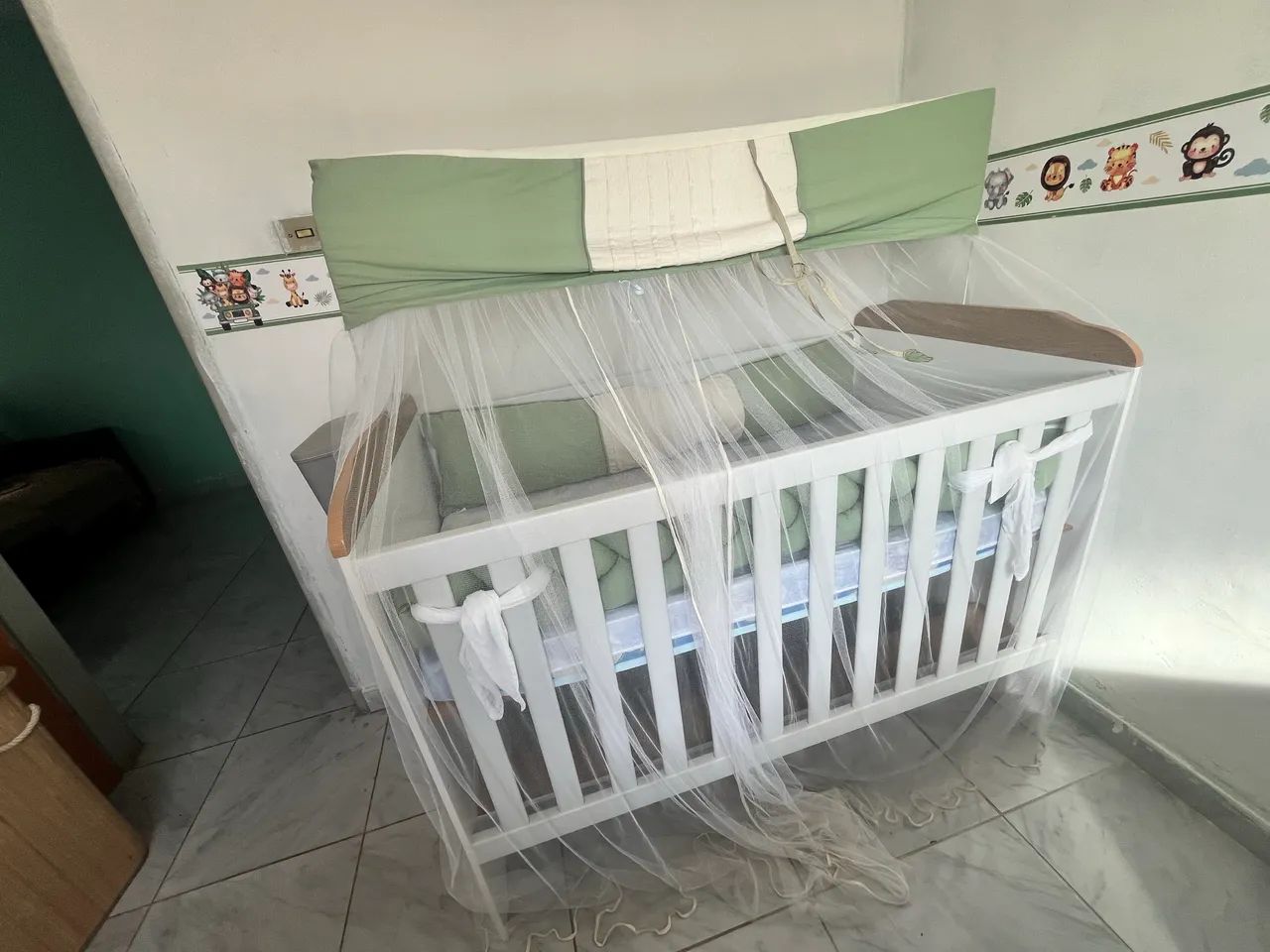 Berço bebê + kit berço  - Foto 3