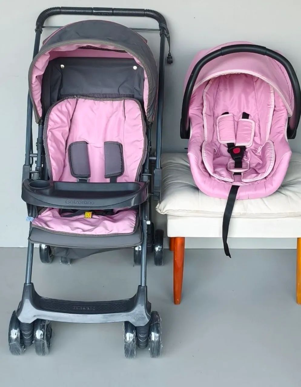 Carrinho de bebê conjunto  - Foto 2