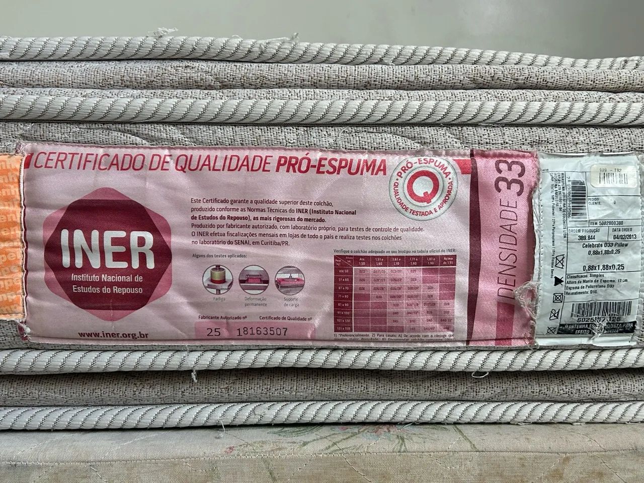 Bicama de Solteiro com Colchão de Espuma D33 - Foto 4