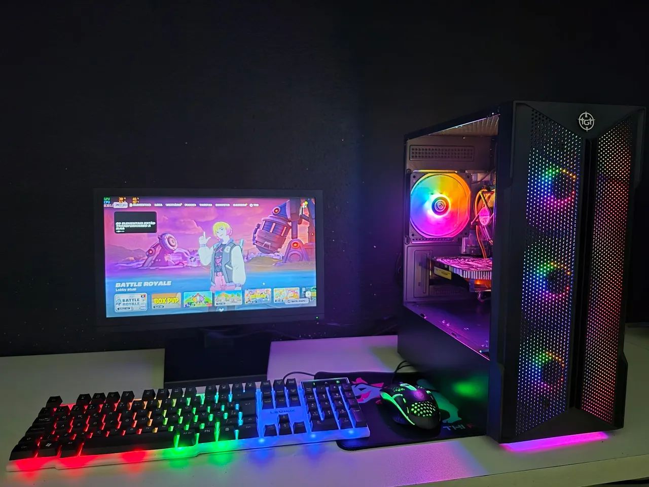 Pc gamer completo i5 com garantia