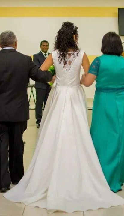 Vestido de noiva clássico  - Foto 2